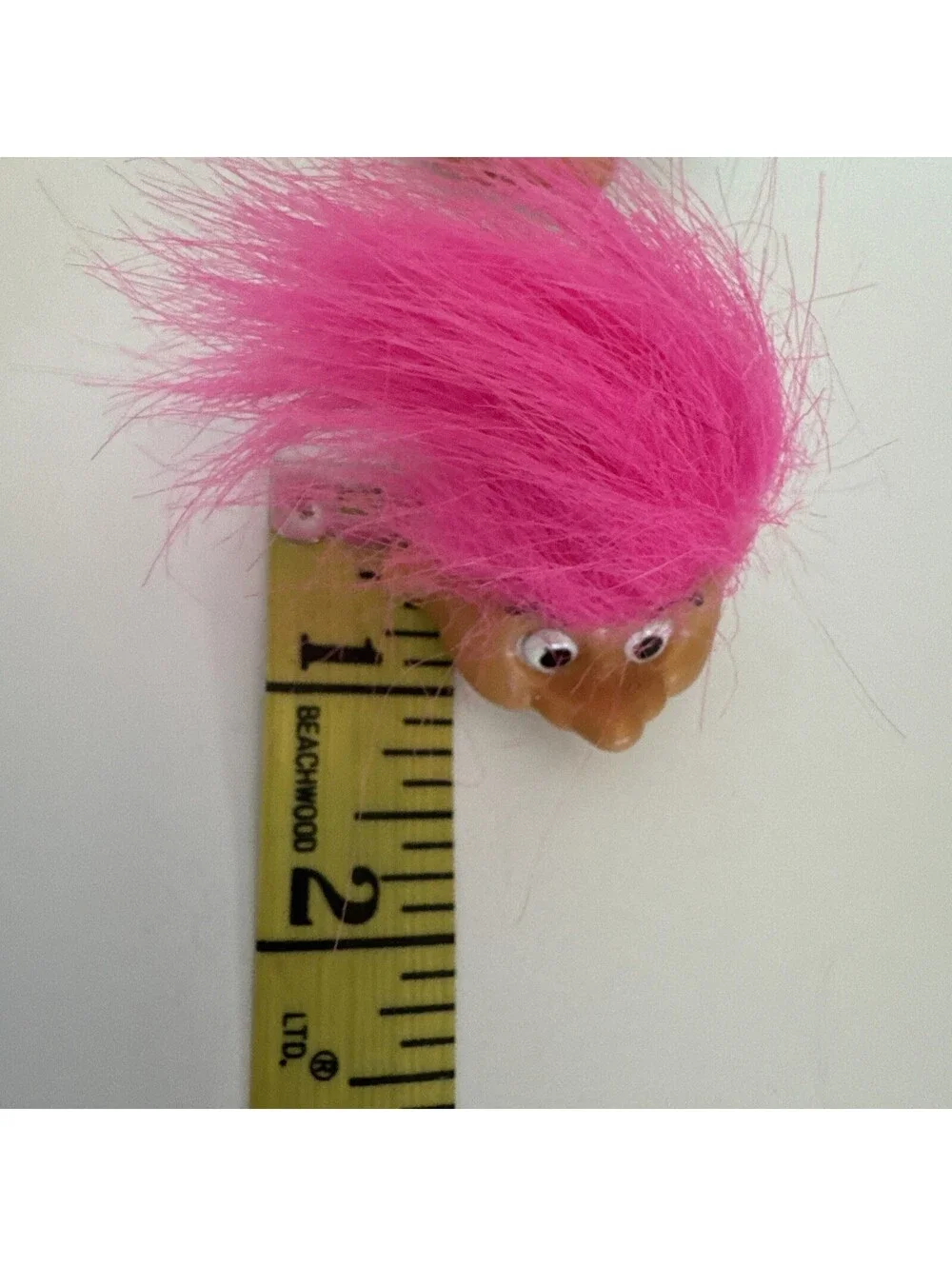Vintage Troll Head Pencil Toppers Lot of 12 Sealed Kid Fun Party Favors NOS